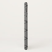 Geometrische gecontroleerde textuur Case-Mate iPhone case (Achterkant/links)