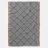 Geometrische gecontroleerde textuur deken (Voorkant Verticaal)