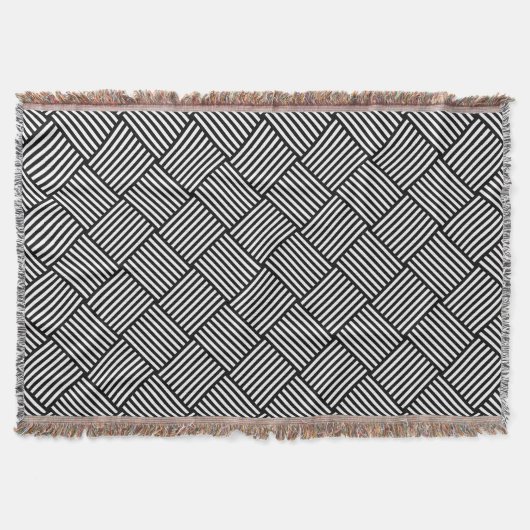 Geometrische gecontroleerde textuur deken (Voorkant)