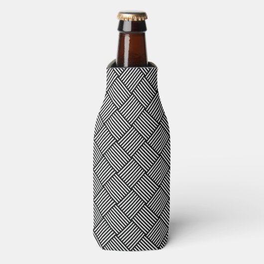 Geometrische gecontroleerde textuur flesjeskoeler (Fles Voorkant)
