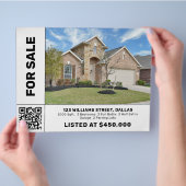 Geometrische gesplitste professionele onderneming flyer (Hand)