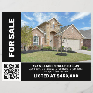 Geometrische gesplitste professionele zakenvlieger flyer