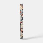 Geometrische glamour: gedurfde patronen voor luxe iPhone 15 case (Linkerkant)