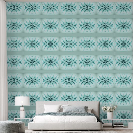 Geometrische gloed, innerlijke rust behang (Slaapkamer)