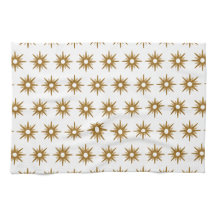  Geometrische Gold Starburst Stripe Patroon