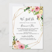 Geometrische Gold Tropical we doen nog steeds met Kaart (Voorkant)