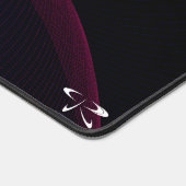 Geometrische golfabstractie Muismat mat (Hoek)