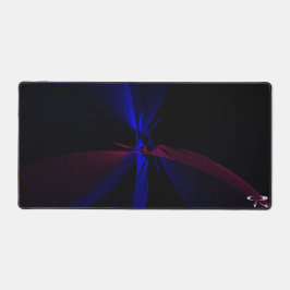 Geometrische golfabstractie Muismat mat