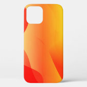 Geometrische golfvorm met verloop vervaagd abstrac Case-Mate iPhone case (Achterkant)