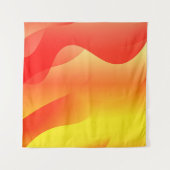 Geometrische golfvorm met verloop vervaagd abstrac wandkleed (Voorkant (horizontaal))