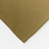 Geometrische goud en witte strepen Modern design Fleece Deken (Hoek)