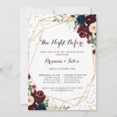 Geometrische gouden Herfst avond voor repetitie di Kaart (Voorkant)