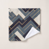 Geometrische gouden illustratie bad handdoek (Wasdoekje)