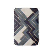 Geometrische gouden illustratie badmat (Voorkant Verticaal)