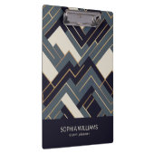 Geometrische gouden illustratie klembord (Rechts)