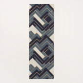 Geometrische gouden illustratie yogamat (Achterkant)