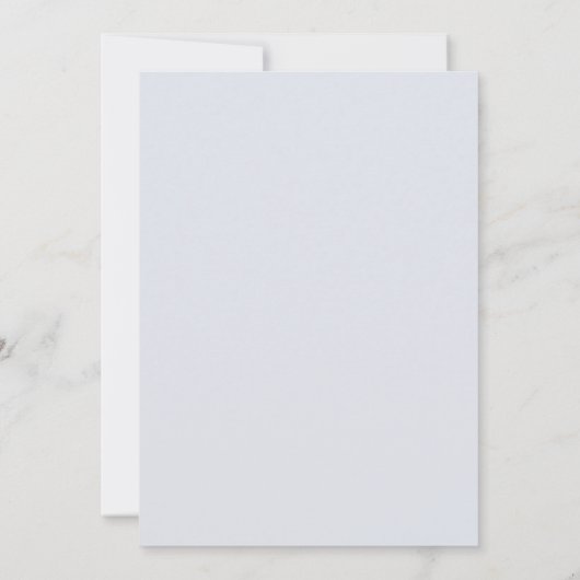 Geometrische gouden stoffige blauwe bloemen bruilo kaart (Achterkant)