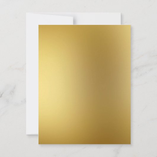 Geometrische goudVrijgezellenfeest Eucalyptus Smal Kaart (Achterkant)