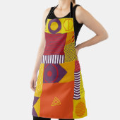 geometrische grafische abstracte achtergrond,  sle schort (Insitu)