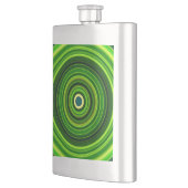 Geometrische Greena Mandala Design-64055 Flacon (Links)