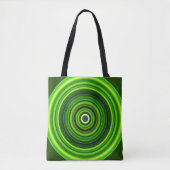 Geometrische Greena Mandala Design-64055 Tote Bag (Voorkant)