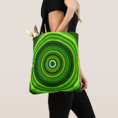 Geometrische Greena Mandala Design-64055 Tote Bag (Dichtbij)
