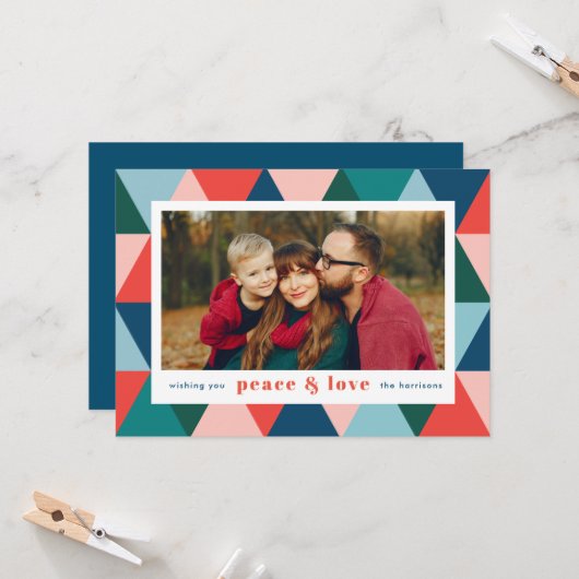 Geometrische grens kaart (Voorkant / Achterkant in situ)