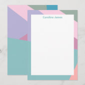 Geometrische grens van het deegment Naam van het a Notitiekaartje (Voorkant / Achterkant)