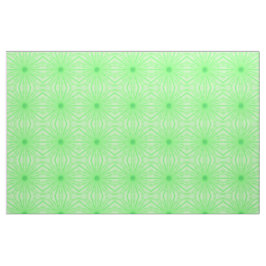 Geometrische groene caleidoscoop spaken aangepaste stof