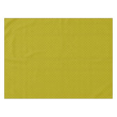 Geometrische groene olijf art deco tafelkleed (Voorkant (Horizontaal))