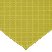 Geometrische groene olijf art deco tafelkleed (Gekanteld)