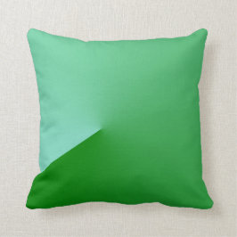 Geometrische groene piloot kussen
