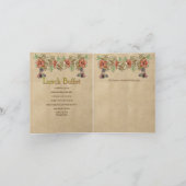 Geometrische Grown Lederen Kunst Trouwpaar Douche (Binnen)