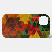Geometrische Grunge Driehoek Patroon Case-Mate iPhone Case (Achterkant (horizontaal))
