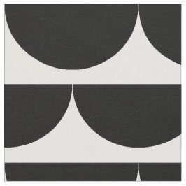 Geometrische halfcirkelverbinding stof