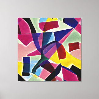 Geometrische harmonie canvas afdruk