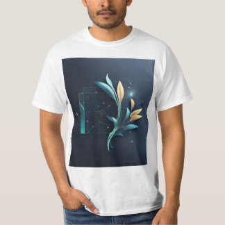 Geometrische harmonie: een gedurfde verkenning van t-shirt