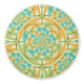 Geometrische harmonie keramische knop (Voorkant)