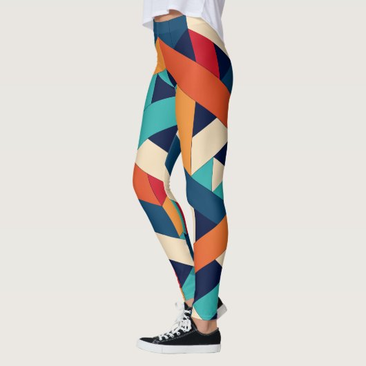 Geometrische harmonie leggings (Links)