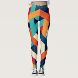 Geometrische harmonie leggings