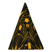 Geometrische harmonie: ontwerp van digitaal Orname Feesthoedjes (Rechts)