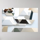 Geometrische Harmonie Poster (Voorkant)
