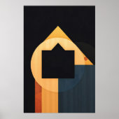 Geometrische Harmonie Poster (Voorkant)