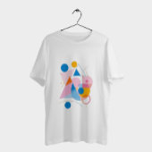 Geometrische harmonie t-shirt