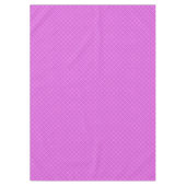 Geometrische heldere lila art deco tafelkleed (Voorkant)