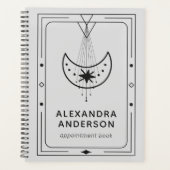 Geometrische Hemelse Halvemaan Afsprakenboek Planner (Voorkant)