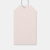 Geometrische Herfst Elegantie Giftlabels Cadeaulabel (Achterkant)