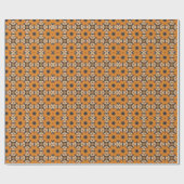 Geometrische Herfst Flower, Herfst Flower, Herfst  Cadeaupapier (Vlak)