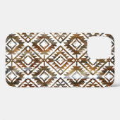 Geometrische herhaling, gestructureerde achtergron Case-Mate iPhone case (Achterkant (horizontaal))