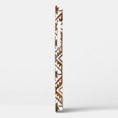 Geometrische herhaling, gestructureerde achtergron Case-Mate iPhone case (Achterkant / Links)